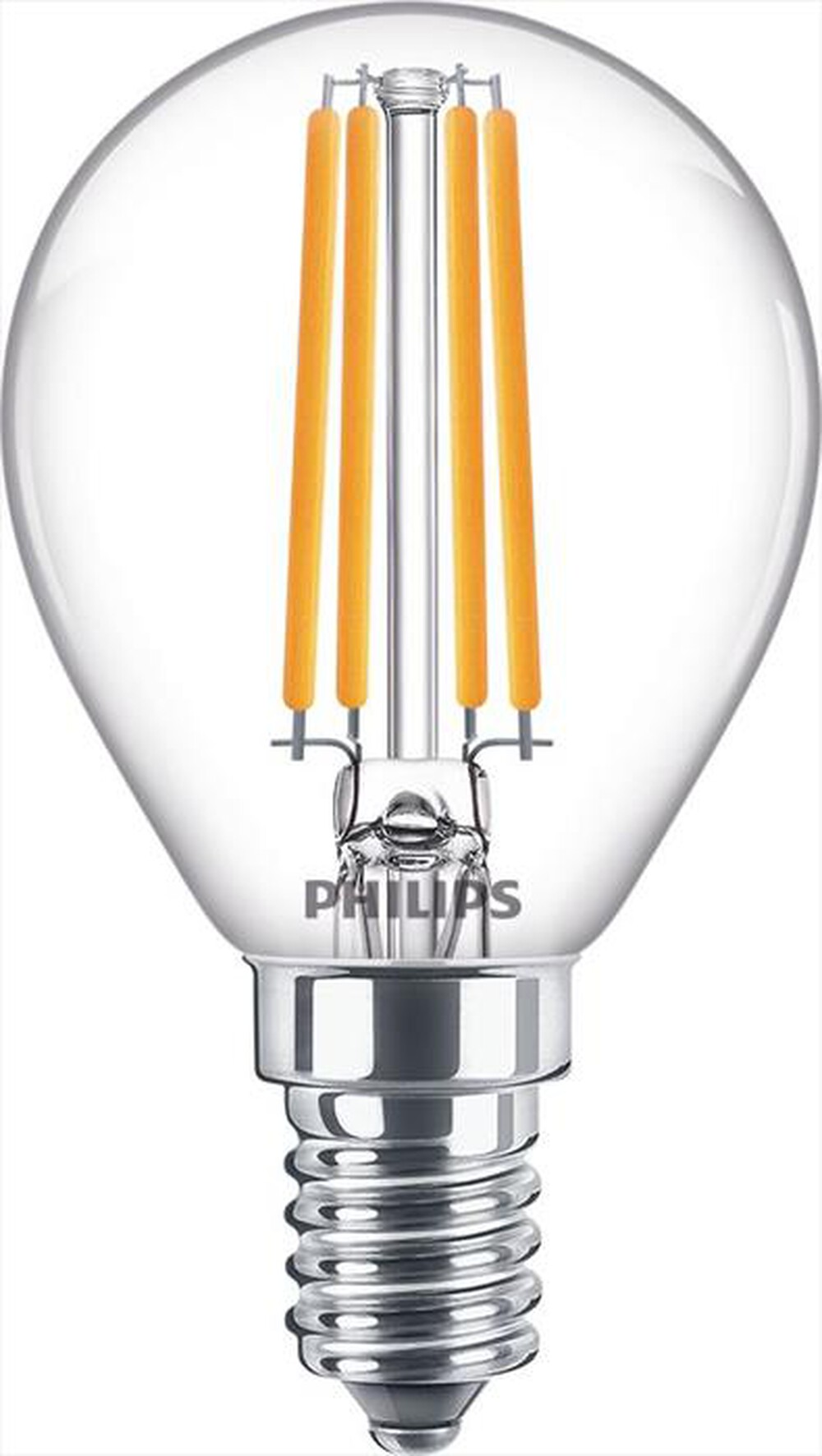 "PHILIPS - Lampada a LED SFERA FIL.E14 60W CLD-White"
