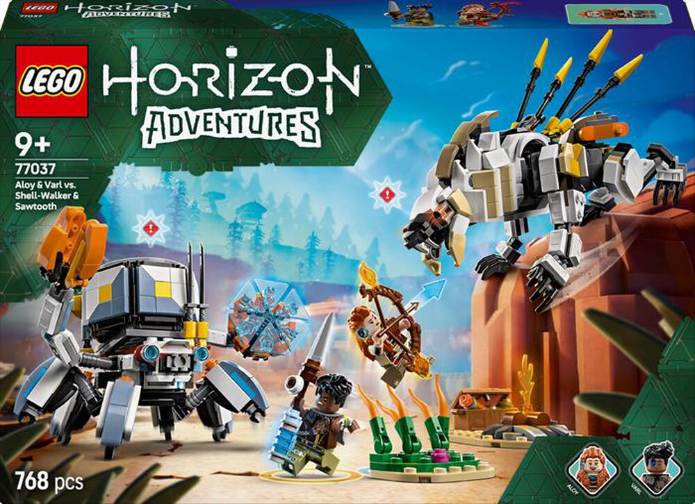 Immagine del prodotto LEGO - HORIZON Aloy e Varl vs Arcapode e Secodonte 77037
