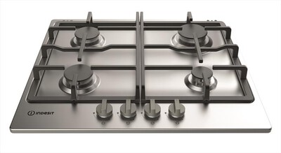 INDESIT - Piano cottura a gas THP 641 IX/I 4 fuochi 55cm-Inox