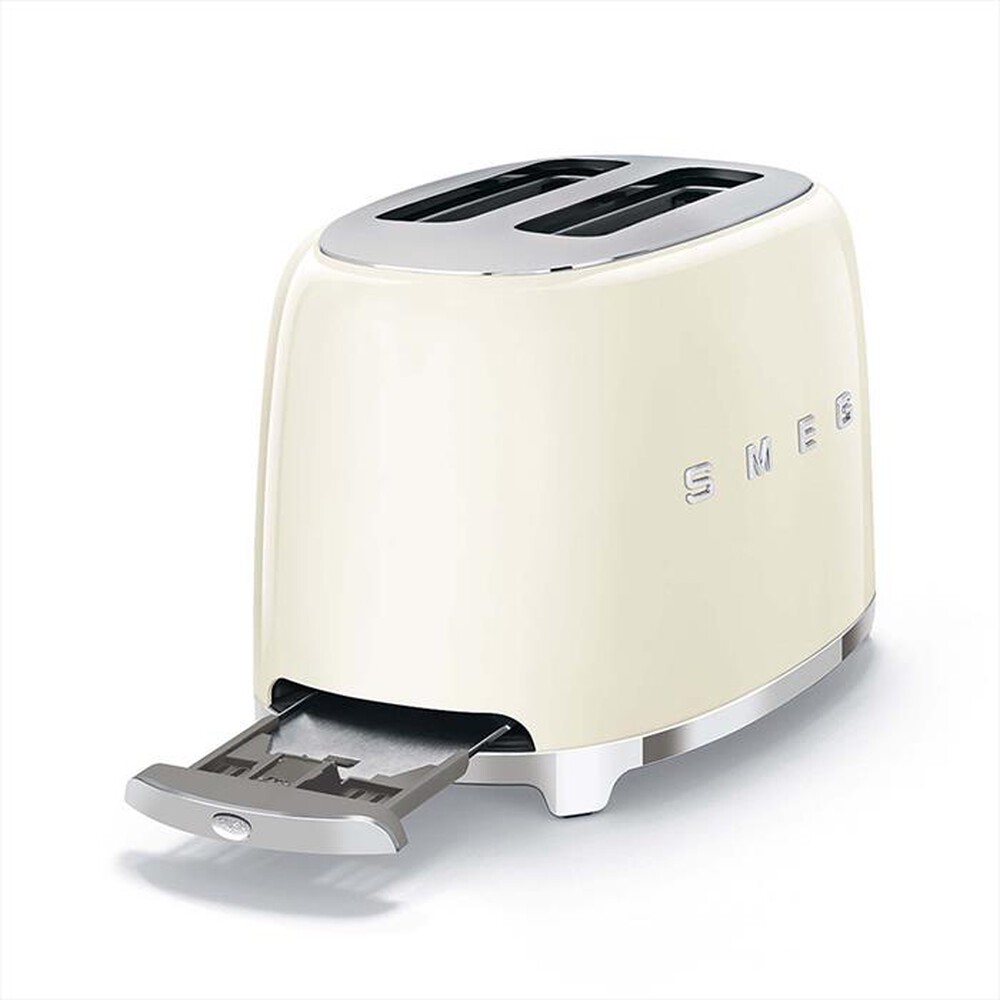 "SMEG - Tostapane 50's Style  2x2 fette – TSF01CREU-panna"