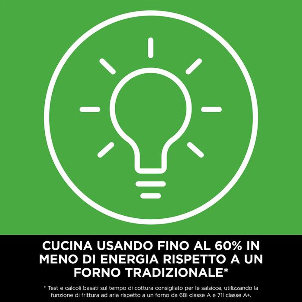 "NINJA - Friggitrice ad aria MAX DA 6,2 L AF180EU-Nero"