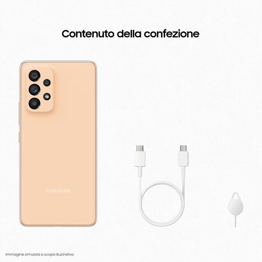 "SAMSUNG - GALAXY A53 5G 128GB-Awesome Peach"