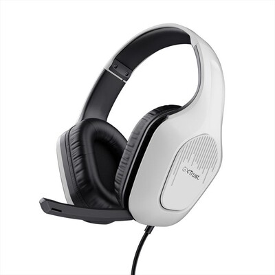 TRUST - Cuffia gaming GXT415PS ZIROX HEADSET PS5-White/Black
