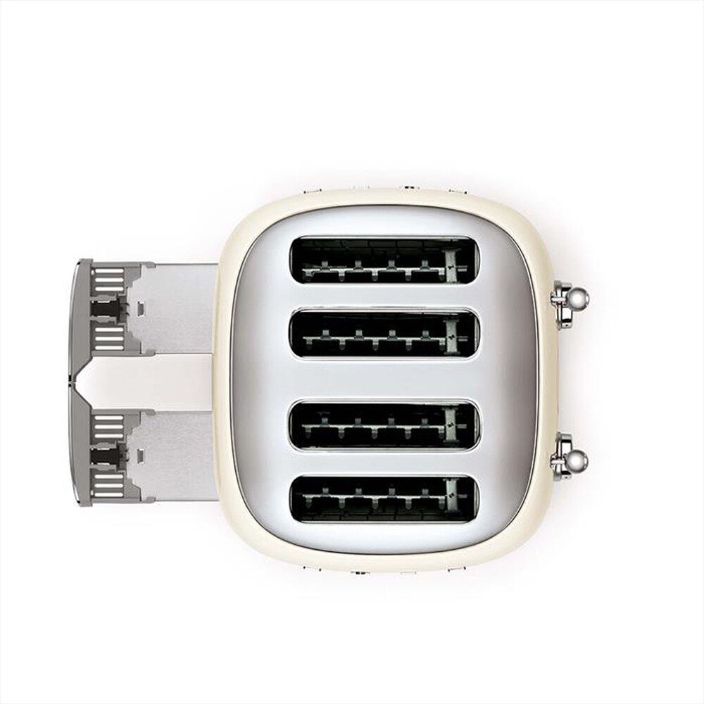 "SMEG - Tostapane 50's Style 4x4 fette – TSF03CREU-panna"