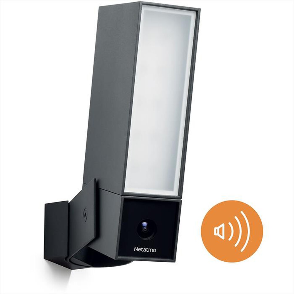 Immagine del prodotto NETATMO - Telecamera WIFI Esterna NEW PRESENCE CON SIRENA-Grigio