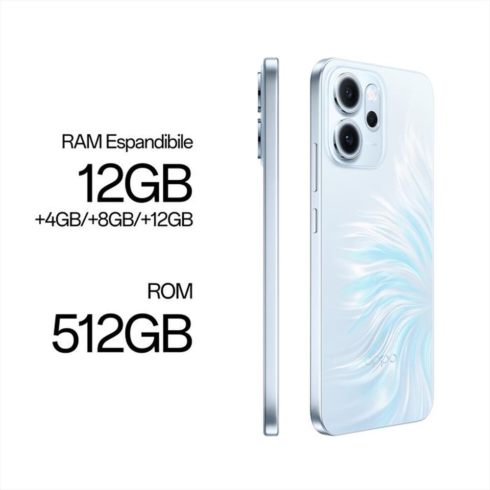 Immagine del prodotto OPPO - Smartphone RENO14 FS 5G 12+512GB-Opal Blue