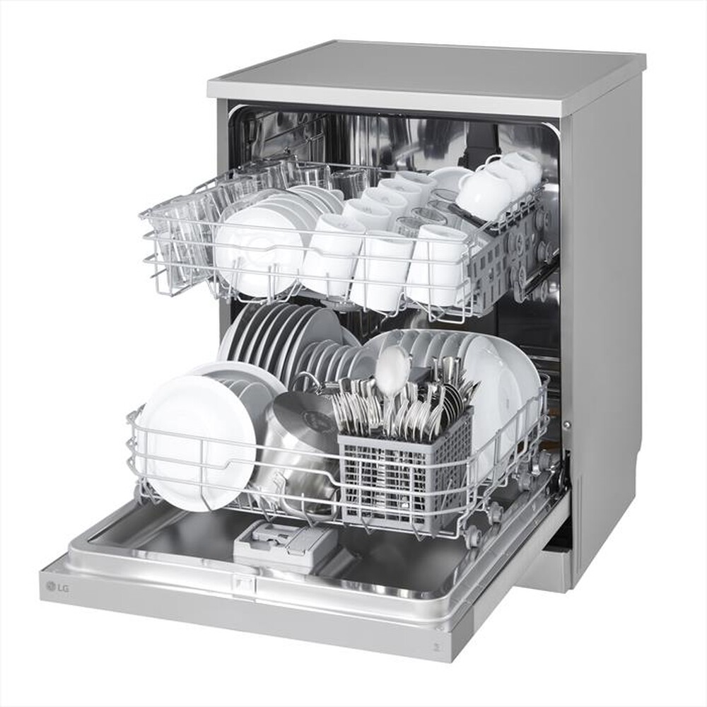 "LG - Lavastoviglie QUADWASH DF141FV Classe D 14 coperti-Prime Silver"