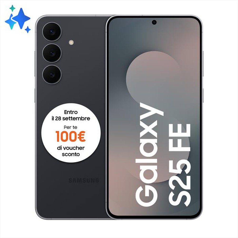 Immagine del prodotto SAMSUNG - Galaxy S25 FE 8+128GB-Jet Black
