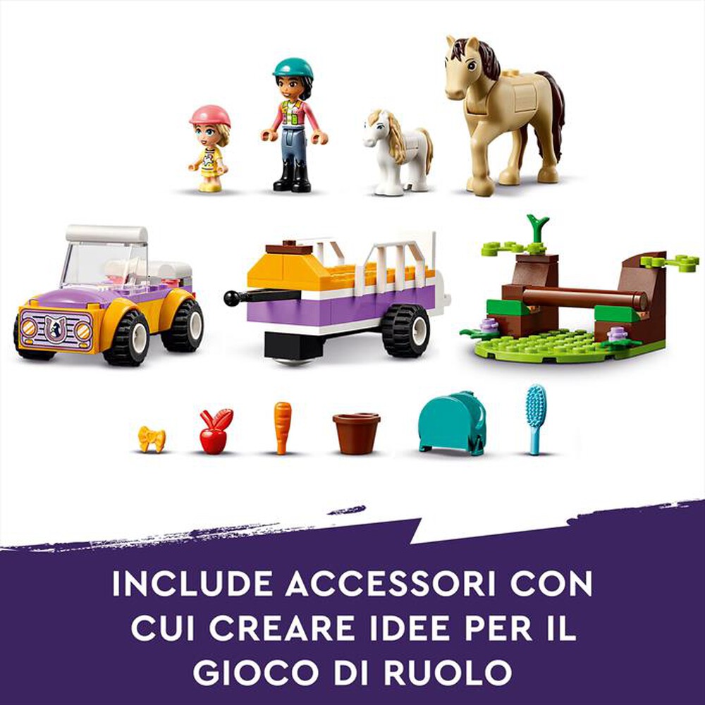 Immagine del prodotto LEGO - FRIENDS Rimorchio con cavallo e pony 42634