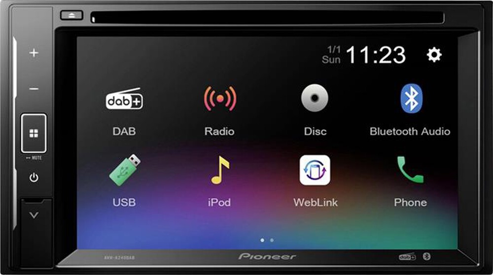 "PIONEER - AVHA240DAB-Nero"