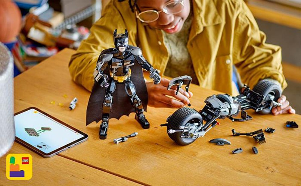 Immagine del prodotto LEGO - SUPER HEROES Personaggio Batman con Bat-Pod 76273
