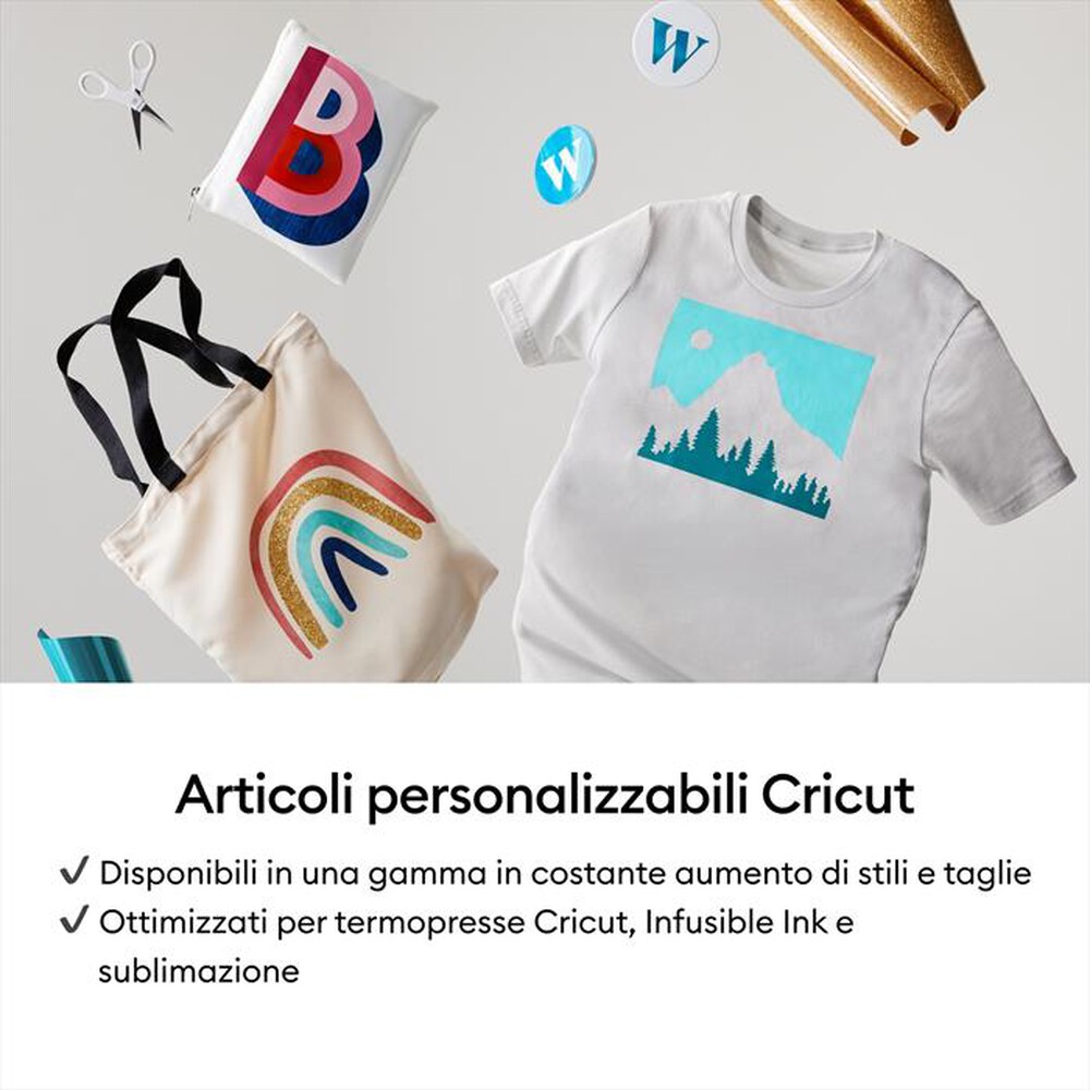 Immagine del prodotto CRICUT - Borsa shopper personalizzabile grande-Bianco