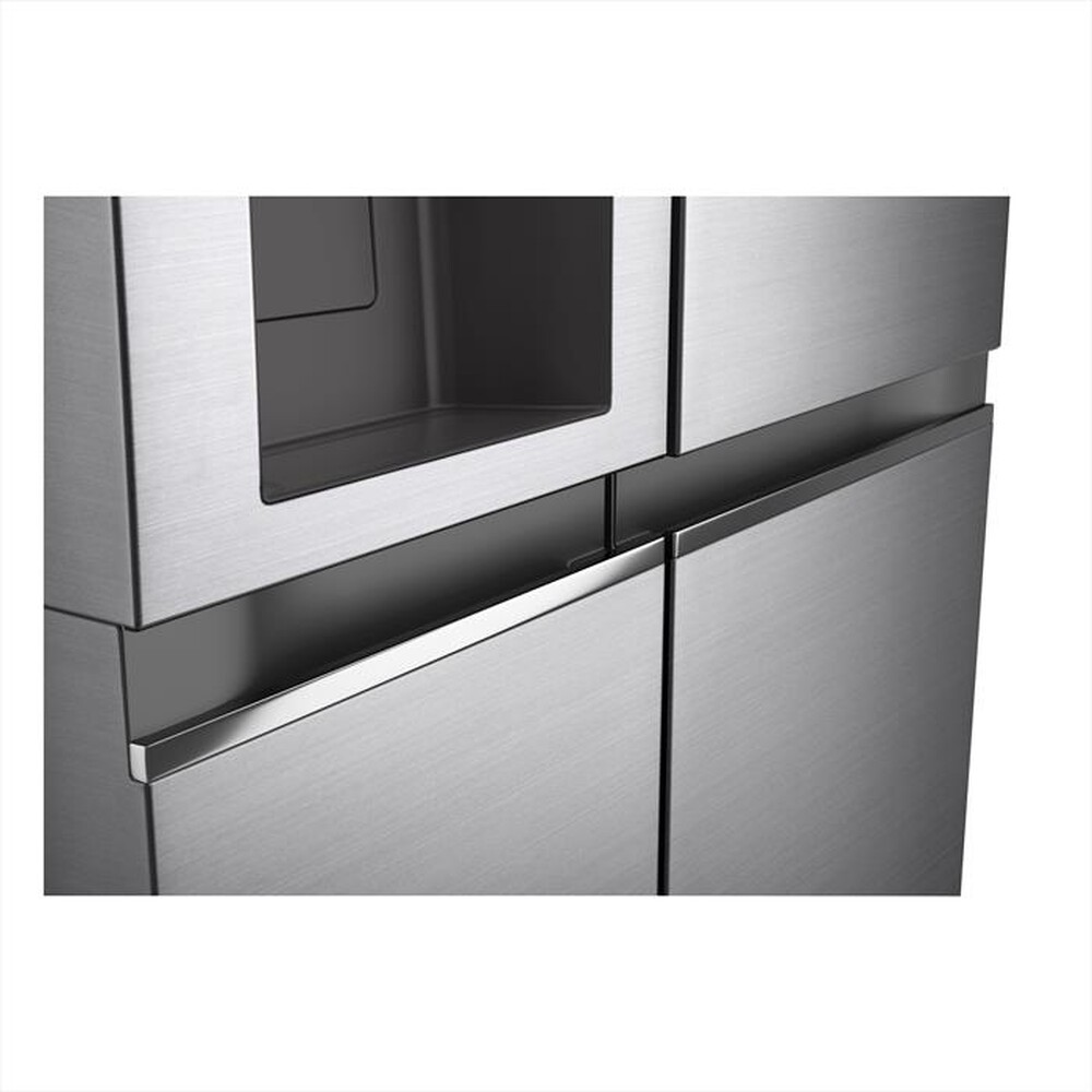 "LG - Frigorifero side by side GSLV71PZRC Classe C 635L-Argento"