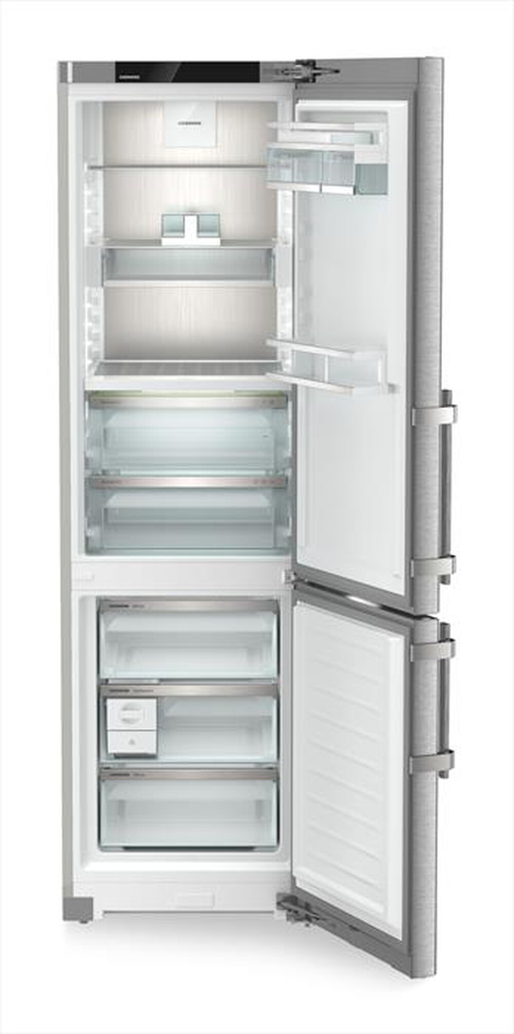 "LIEBHERR - Frigorifero combinato CBNSDC 5753-20 Classe C-SmartSteel / Silver"