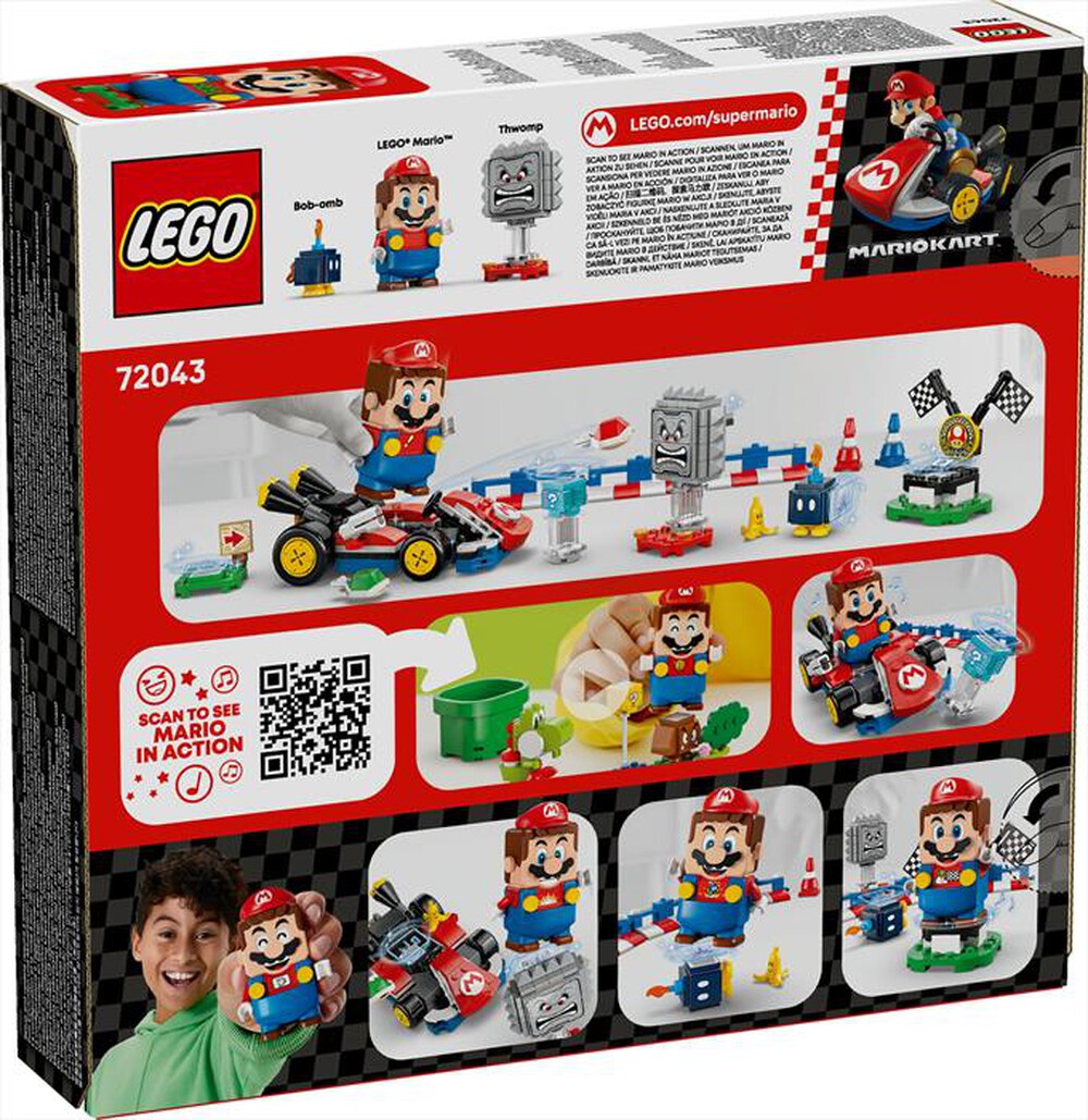 Immagine del prodotto LEGO - 72043 MARIO KART   MARIO INTERATTIVO E KART-,