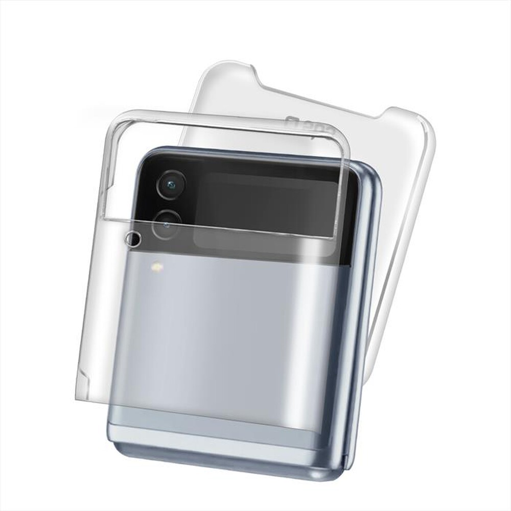 "SBS - Cover Crystal TECOVSAZFLIP4 per Samsung Z Flip 4-Trasparente"