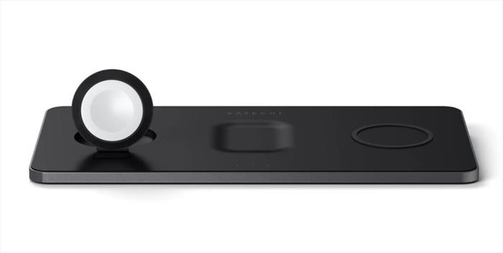 "SATECHI - TAPPETINO DI RICARICA TRIO WIRELESS-nero"