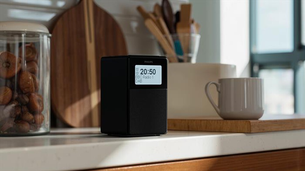 Immagine del prodotto PHILIPS - Radiosveglia impermeabile TAR5100/10-Black