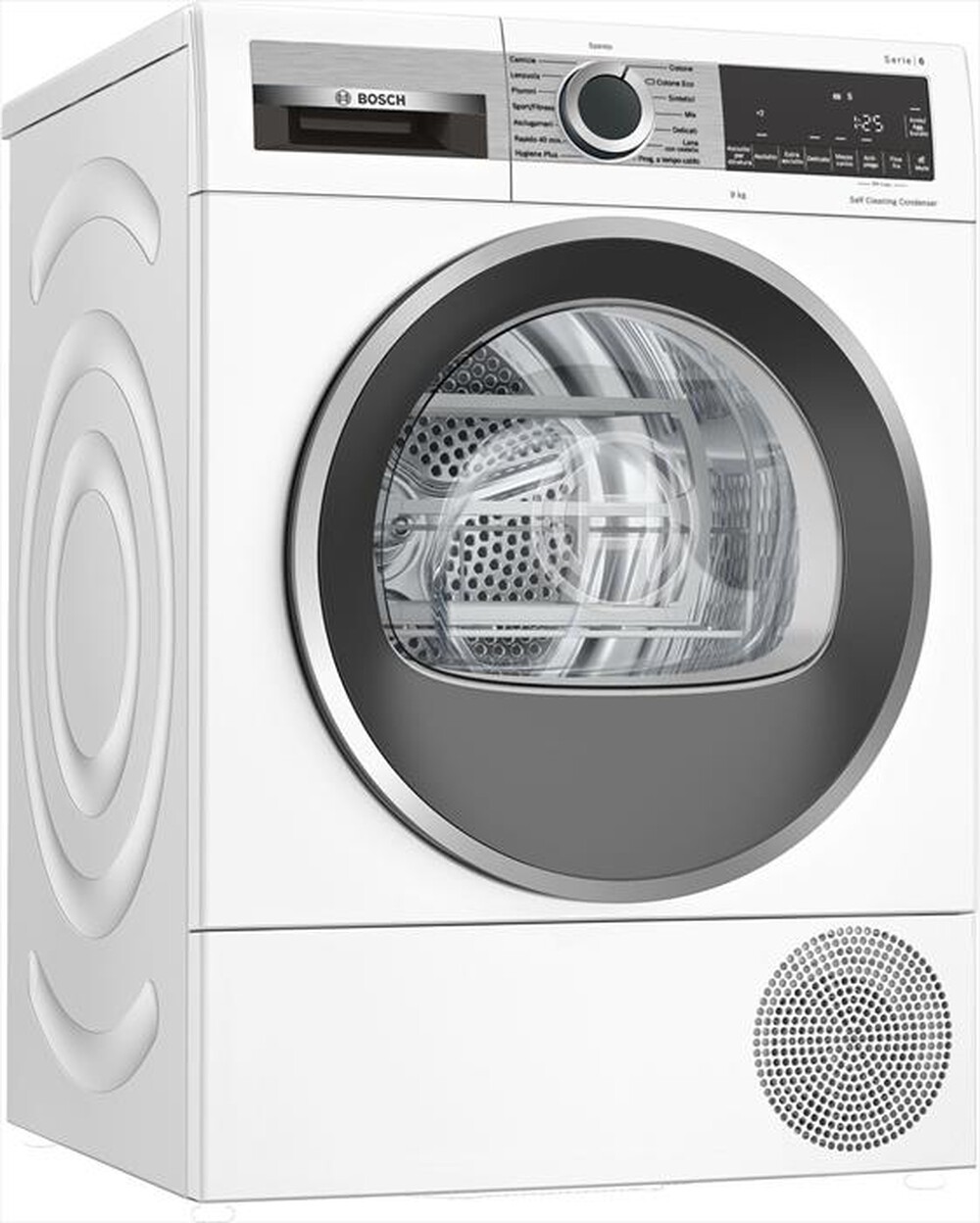 Immagine del prodotto BOSCH - Asciugatrice Serie 6 WQG245D0IT 9Kg Classe C-Bianco