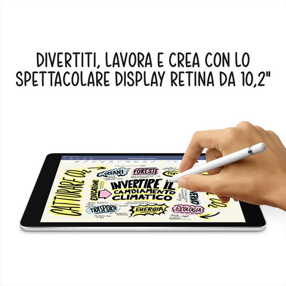 "APPLE - iPad 10.2\" Wifi 64GB-Grigio siderale"
