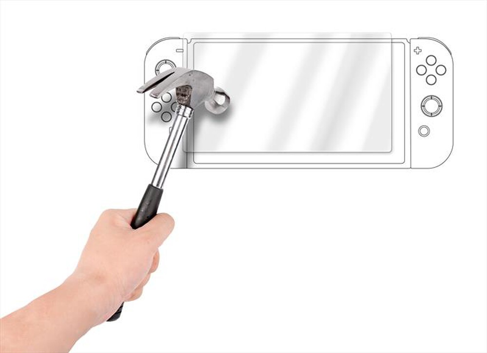 "BIG BEN - SWITCHTEMPGLASS-Trasparente"