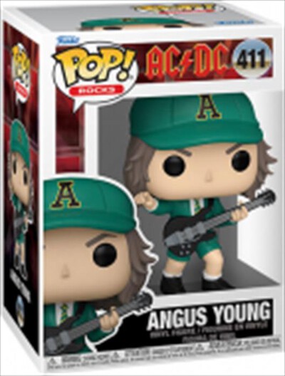 FUNKO - 79804 Rocks AC/DC Angus Young (Green Outfit) 411-n.d.