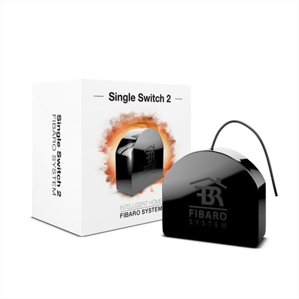 "FIBARO - SINGLE SWITCH-Black"