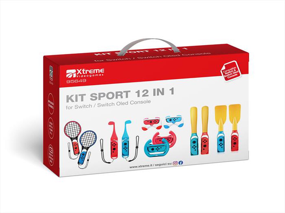 Immagine del prodotto XTREME - KIT SPORT 12 IN 1 95649-rosso blu