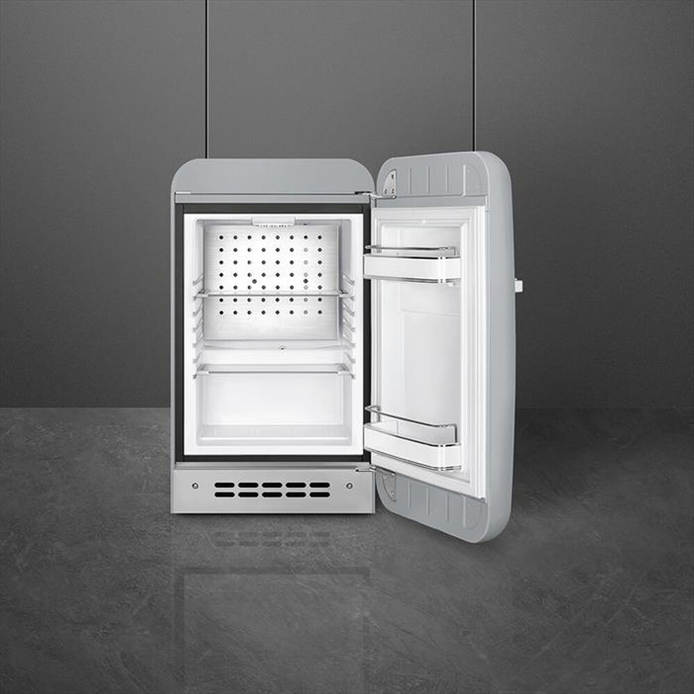 "SMEG - Frigorifero sotto-tavolo FAB5RSV5 Classe D 38lt-Argento"