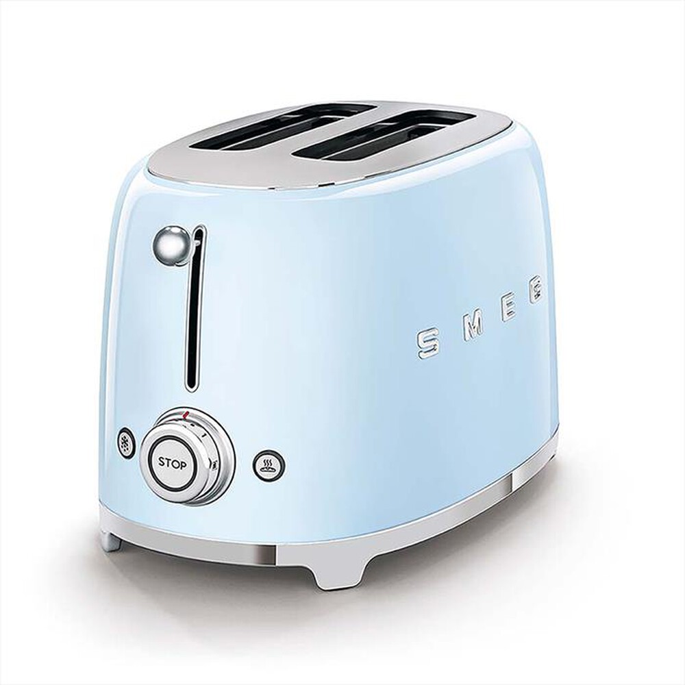 "SMEG - Tostapane 50's Style  2x2 fette – TSF01PBEU-azzurro"