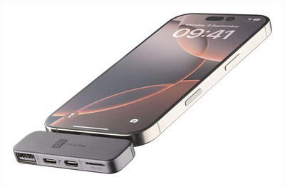 CELLULARLINE - SMARTPHONE HUB 4-Nero