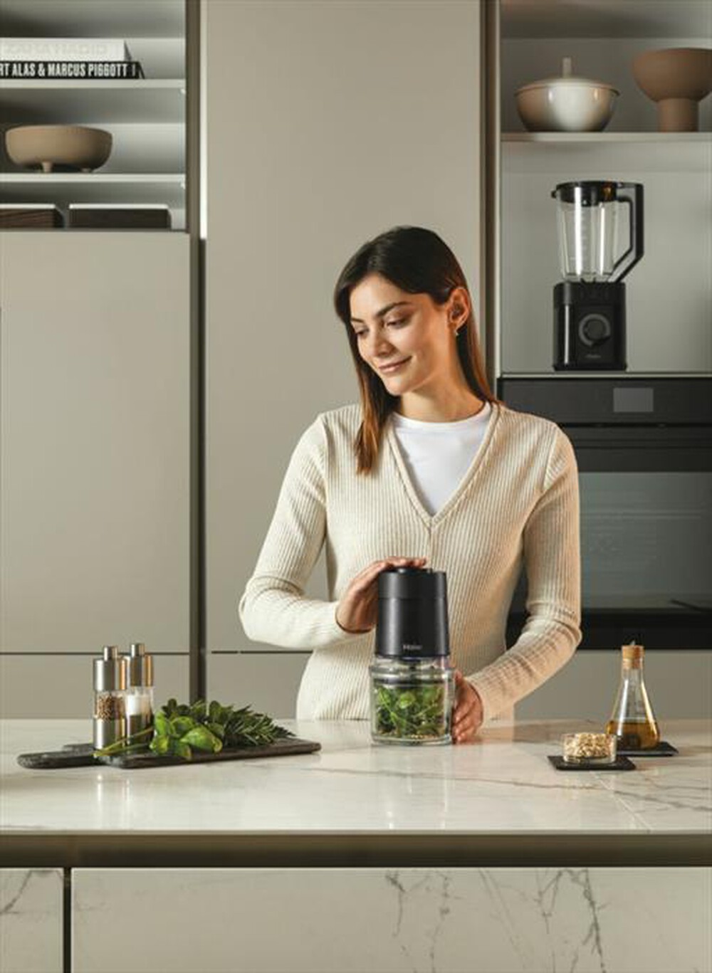 "HAIER - Tritatutto HCH5B1 011-Nero"