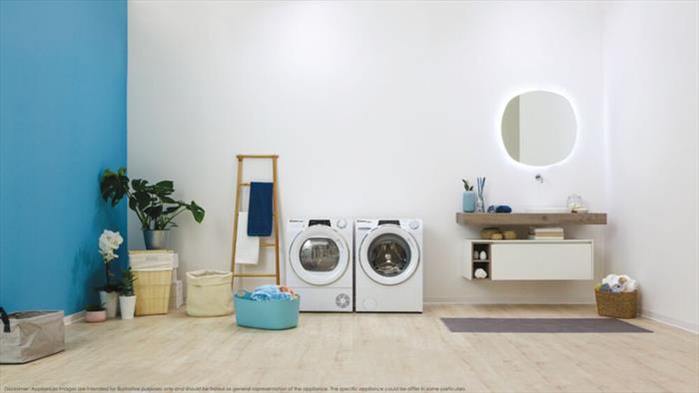 "CANDY - Lavatrice RO14104DWMSE/1-S 10 Kg Classe A-Bianco"