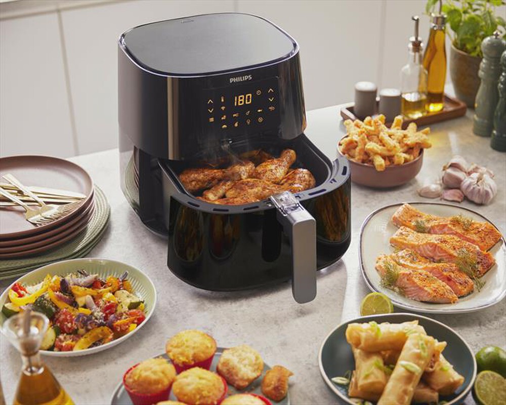 Immagine del prodotto PHILIPS - Friggitrice ad aria AIRFRYER XL CONNESSA HD9280/70-NERA