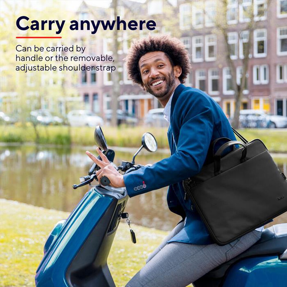 "TRUST - BOLOGNA LAPTOP BAG 16? ECO-Black"