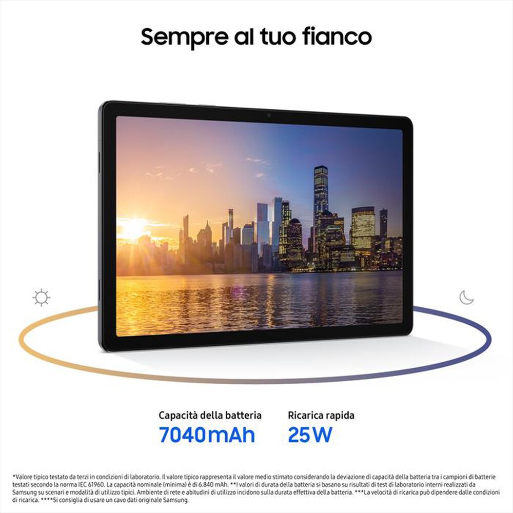 Immagine del prodotto SAMSUNG - Tablet GALAXY TAB A11+ WIFI 256 GB-Gray