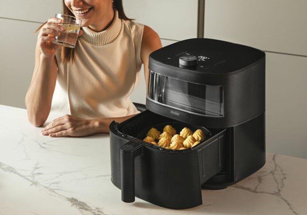 "HAIER - Friggitrice ad aria I-Master HAF5TWA3 011-Nero"