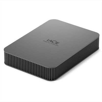 LACIE - Hard disk 5TB MOBILE DRIVE SECURE USB 3.1-C-SPACE GREY