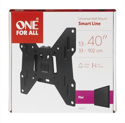 ONE FOR ALL - WM2211-NERO