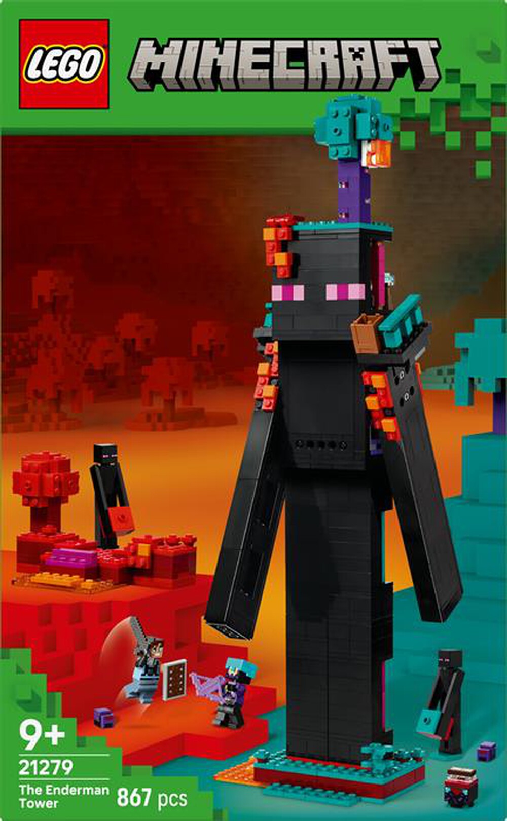 Immagine del prodotto LEGO - MINECRAFT La Torre dell&rsquo;Enderman 21279