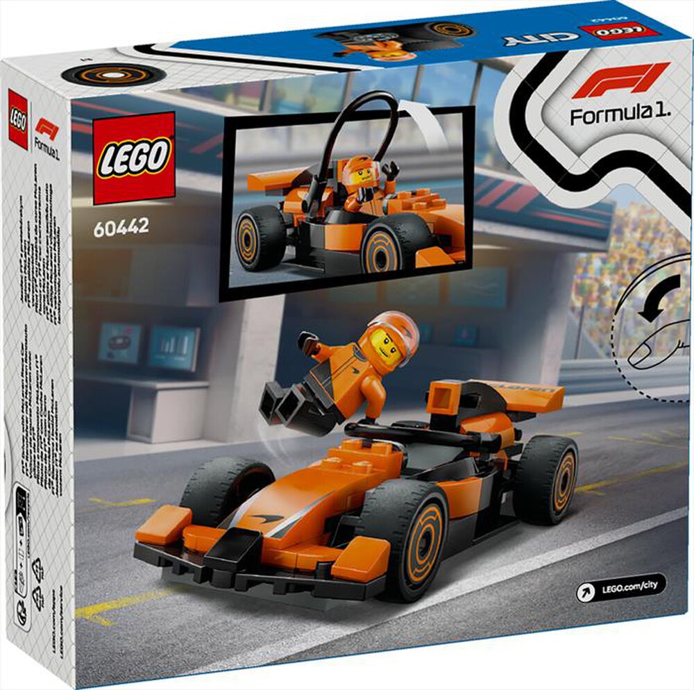 Immagine del prodotto LEGO - CITY FORMULA 1 Pilota e monoposto McLaren F1 60442