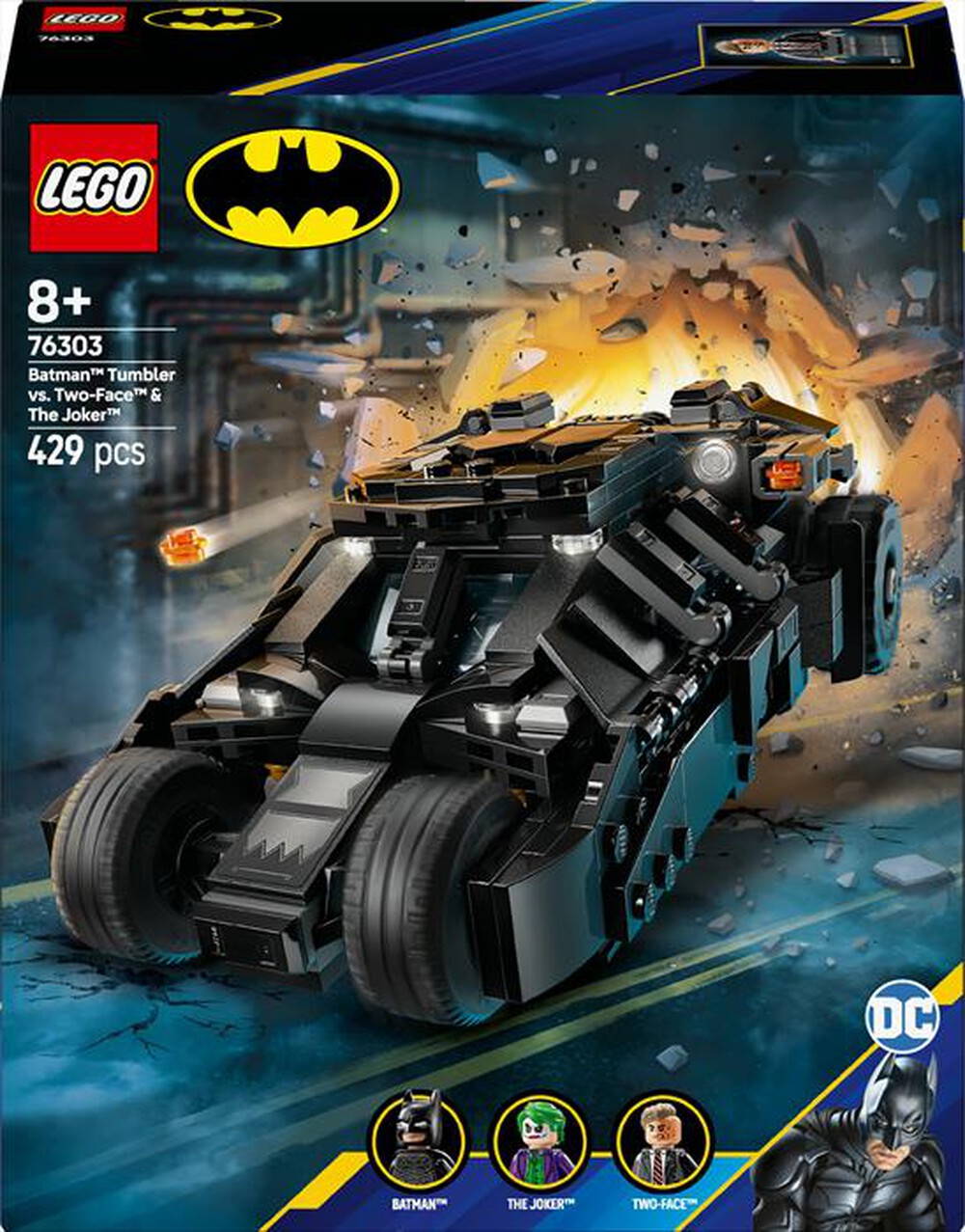 Immagine del prodotto LEGO - SUPER HEROES DC Batman vs Two-Face e Joker 76303