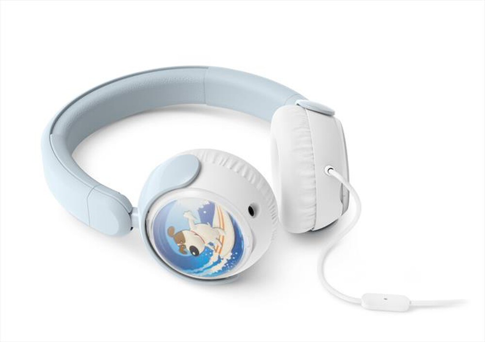 Immagine del prodotto PHILIPS - Cuffie on-ear cablate per bambini TAK2000BL/00-Light Blue