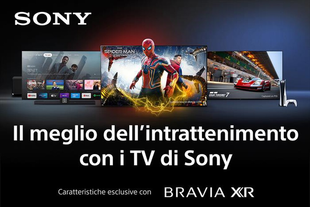 "SONY - SMART TV BRAVIA XR FullArray LED4K 75\" XR75X90KAEP-Nero"