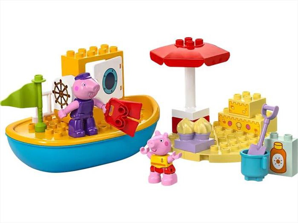 "LEGO - VIAGGOO IN BARCA DI PEPPA PIG- 10432-Multicolore"
