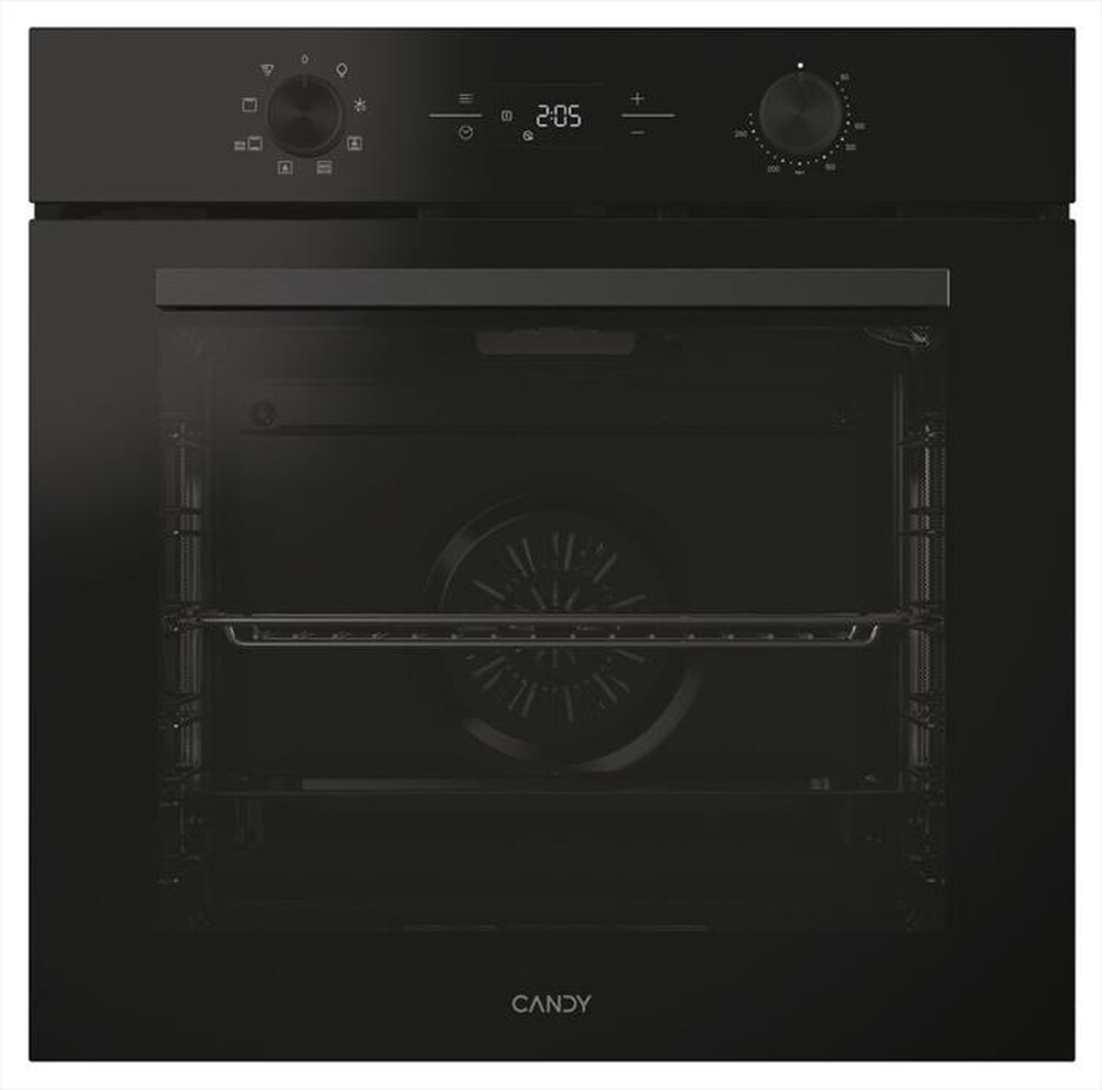 CANDY - Forno incasso elettrico CA6 N3T1HTB Classe A+-Black