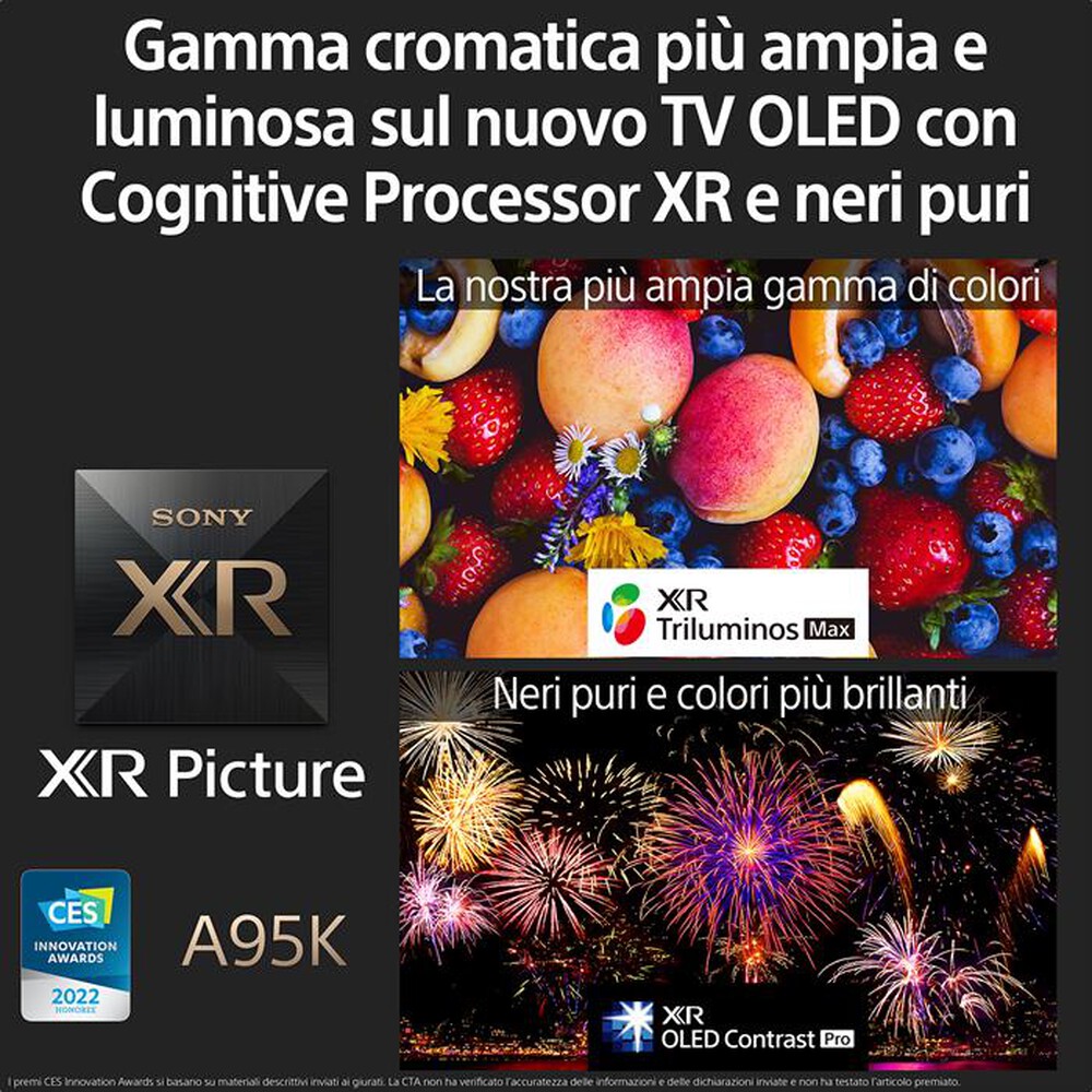 "SONY - Smart TV OLED 65\" 4K XR65A95KAEP"