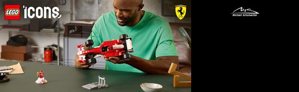 Immagine del prodotto LEGO - ICONS Ferrari F2004 e Michael Schumacher - 11375