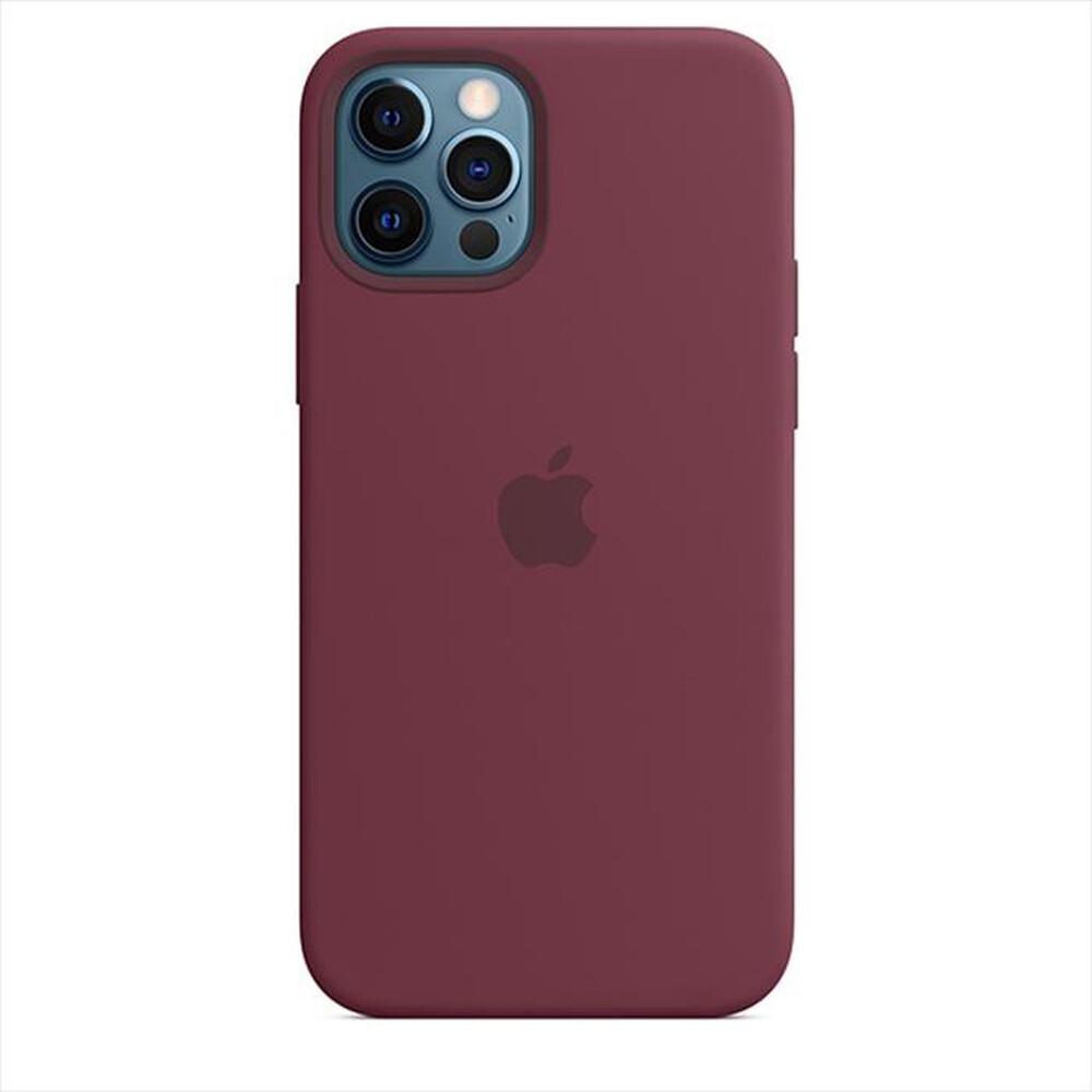 "APPLE - Custodia MagSafe in silicone iPhone 12/12 Pro-Prugna"
