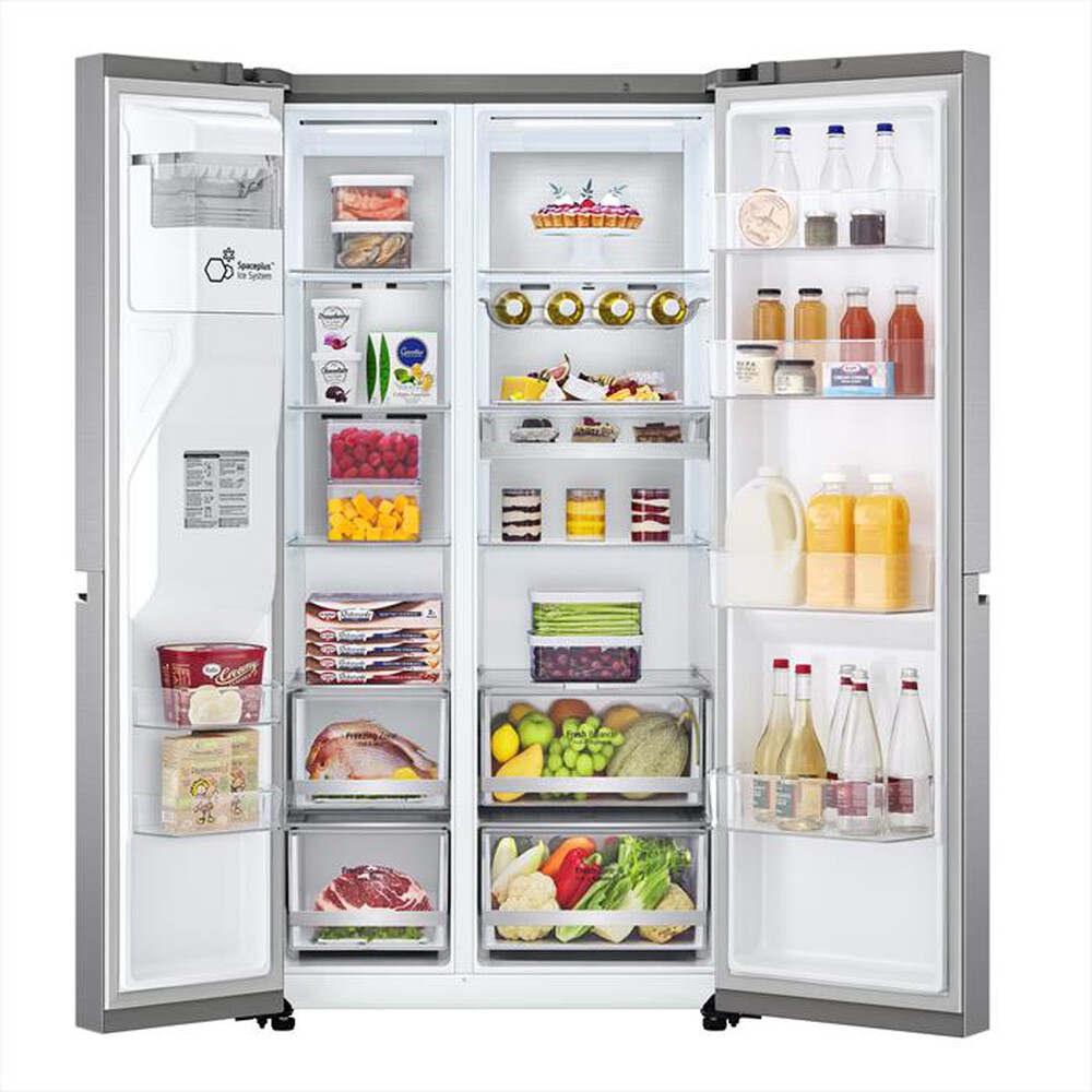 Immagine del prodotto LG - Frigorifero side by side GSLV90PZAD Classe D 635lt-Acciaio inossidabile